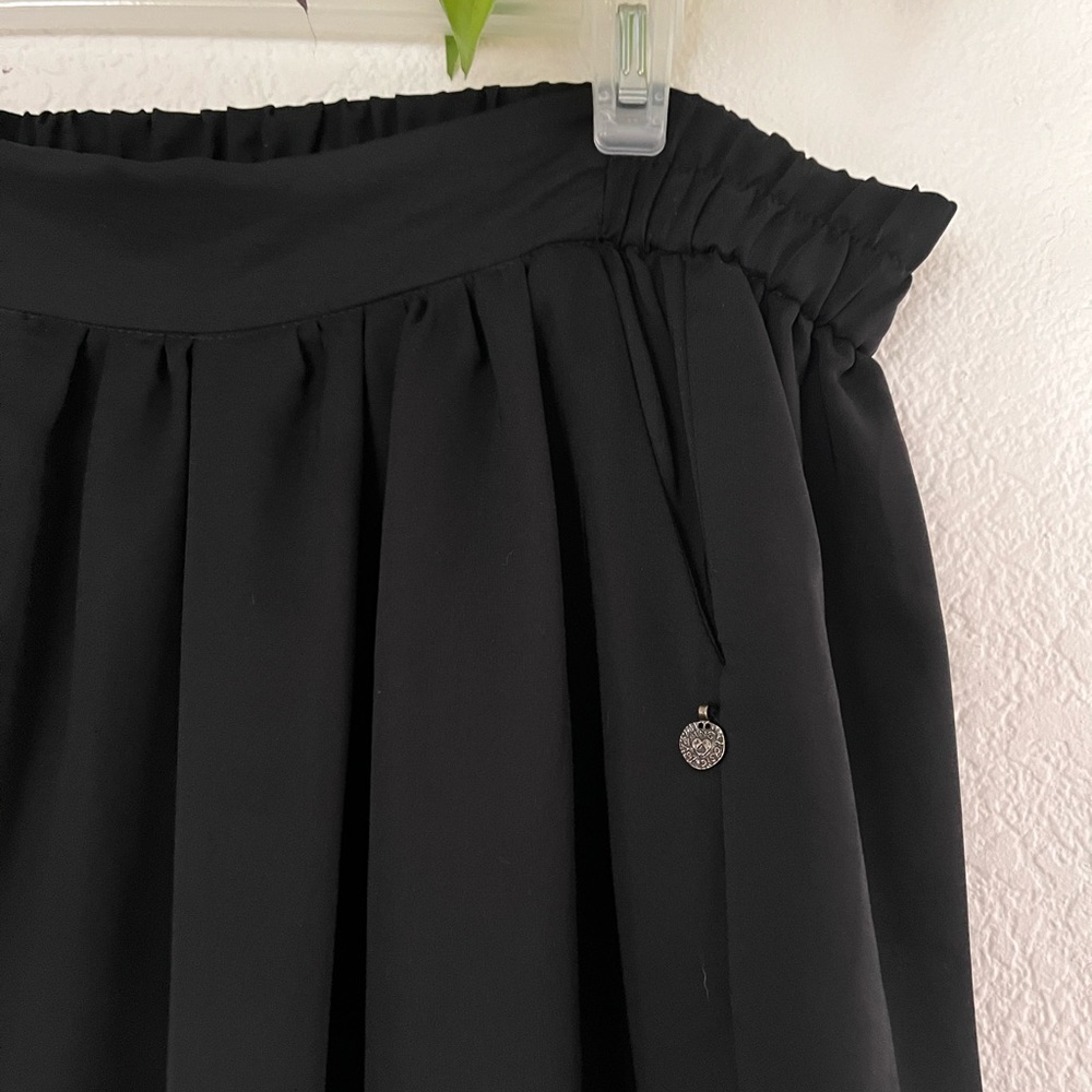 Black maxi skirt